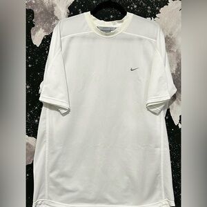 Nike Embroidered Swoosh Logo Jersey Shirt